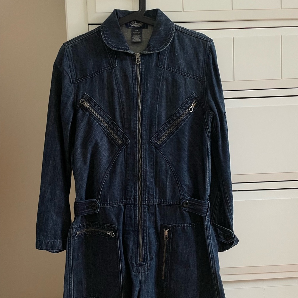 Denim Zip-Up Jacket